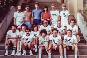 Künzelsau Badminton 1980-Mannschaften