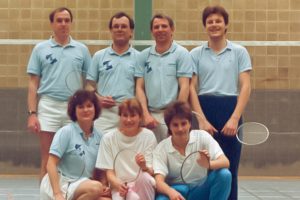 Künzelsau Badminton 1987-Mannschaft_2