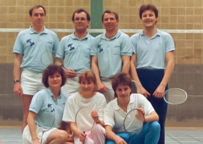 Künzelsau Badminton 1987-Mannschaft_2