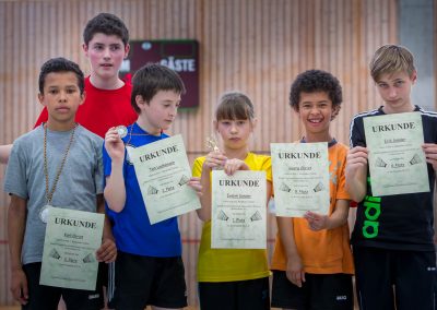Künzelsau Badminton 2014-Jugendmannschaften